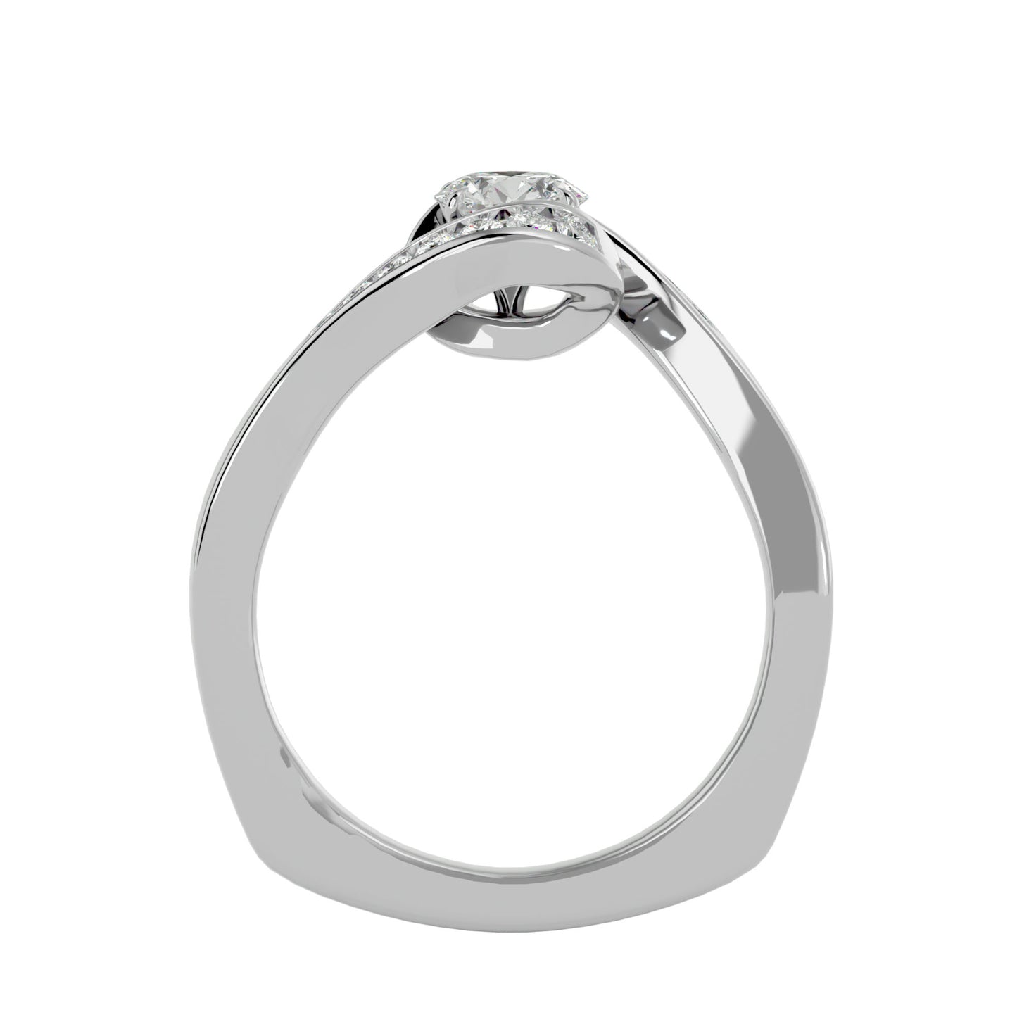 Takoda diamond engagement ring