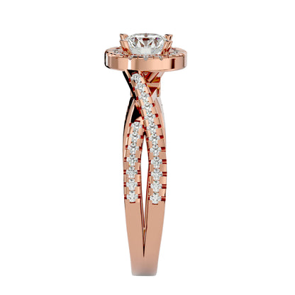 Bella diamond engagement ring