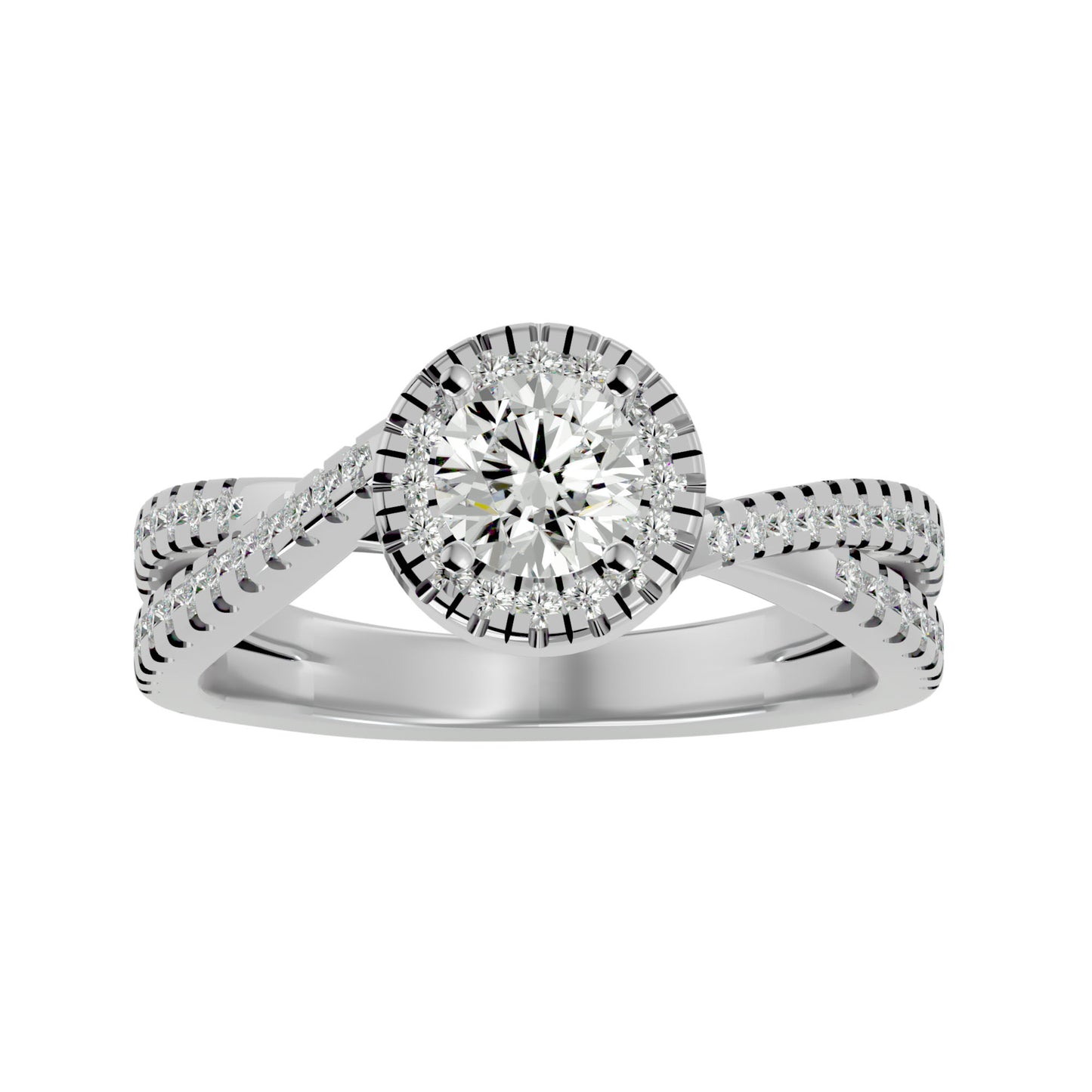 Bella diamond engagement ring