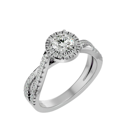 Bella diamond engagement ring