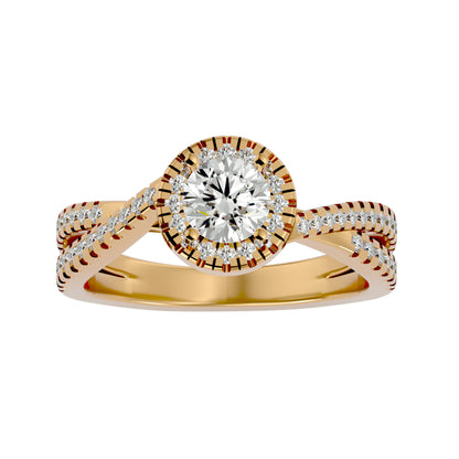 Bella diamond engagement ring