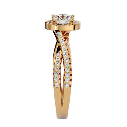 Bella diamond engagement ring