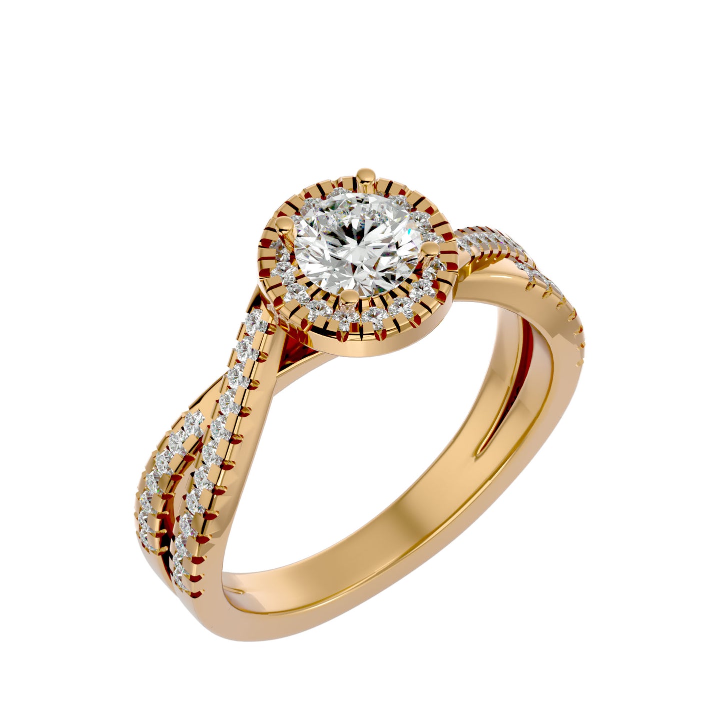 Bella diamond engagement ring