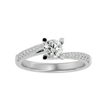 Edward diamond engagement ring