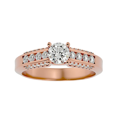 Abby diamond engagement ring