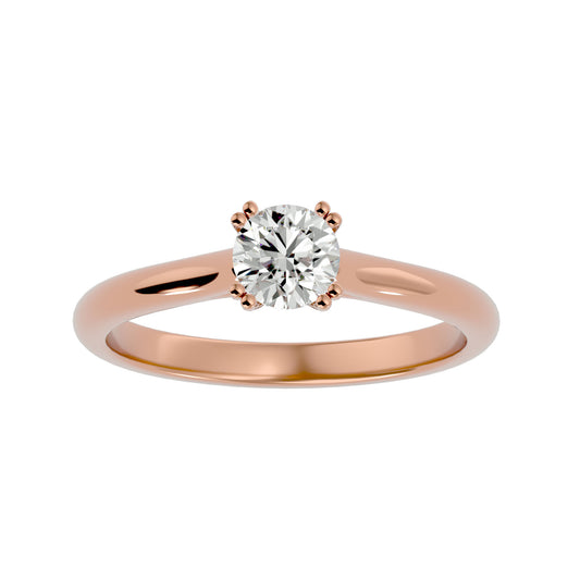 Eirlys solitaire diamond engagement ring