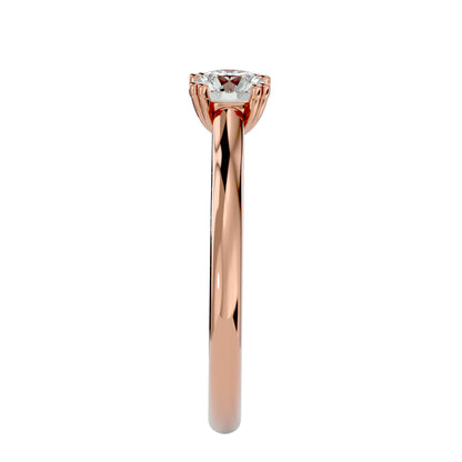 Eirlys solitaire diamond engagement ring