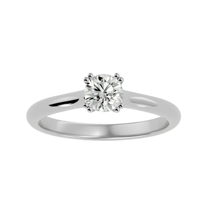 Eirlys solitaire diamond engagement ring