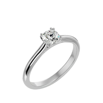 Eirlys solitaire diamond engagement ring