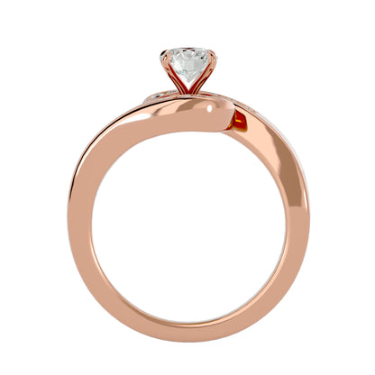 Nellwyn solitaire diamond engagement ring