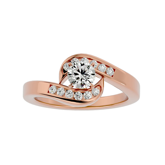 Nellwyn solitaire diamond engagement ring