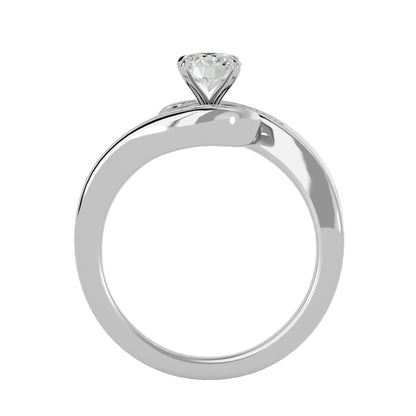Nellwyn solitaire diamond engagement ring