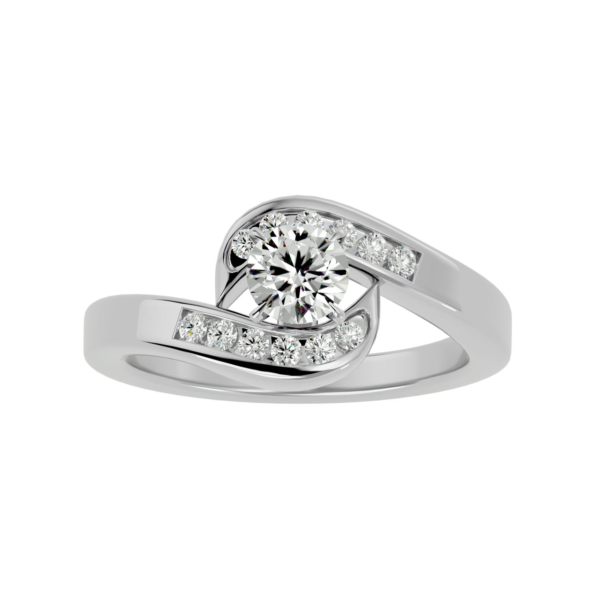 Nellwyn solitaire diamond engagement ring