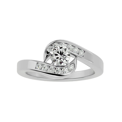 Nellwyn solitaire diamond engagement ring