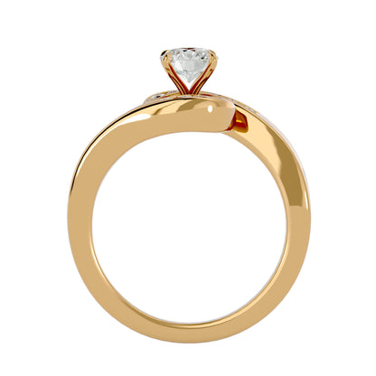 Nellwyn solitaire diamond engagement ring
