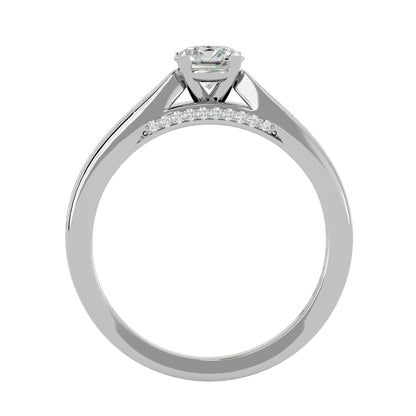 Ilyana solitaire diamond engagement ring