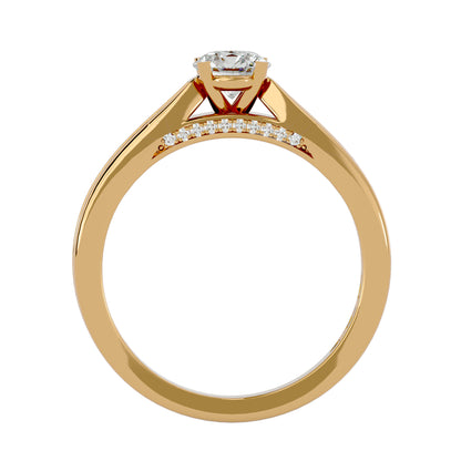 Ilyana solitaire diamond engagement ring