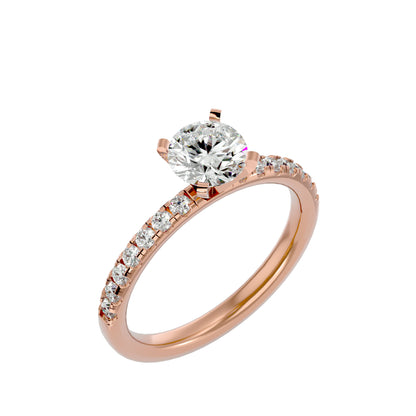Aurelia diamond engagement ring