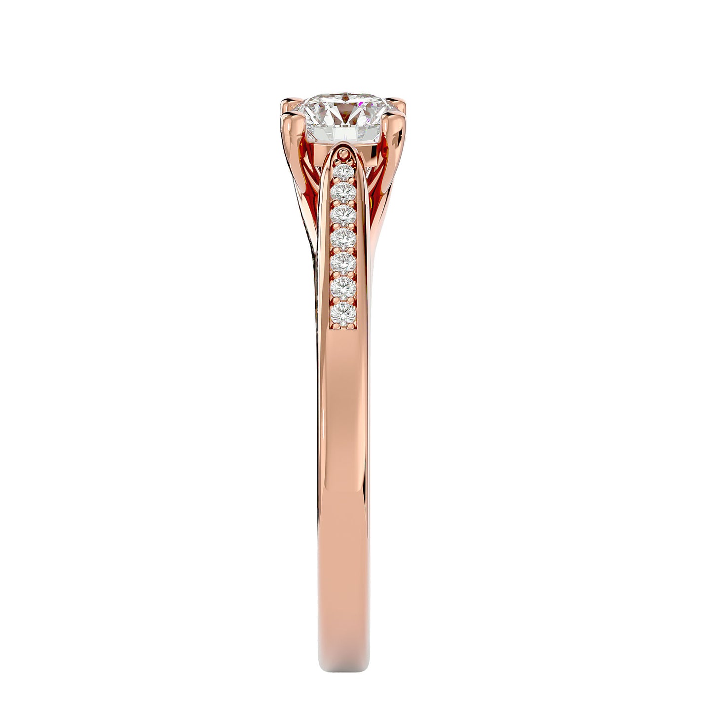 Chenoa soliatire diamond engagement ring