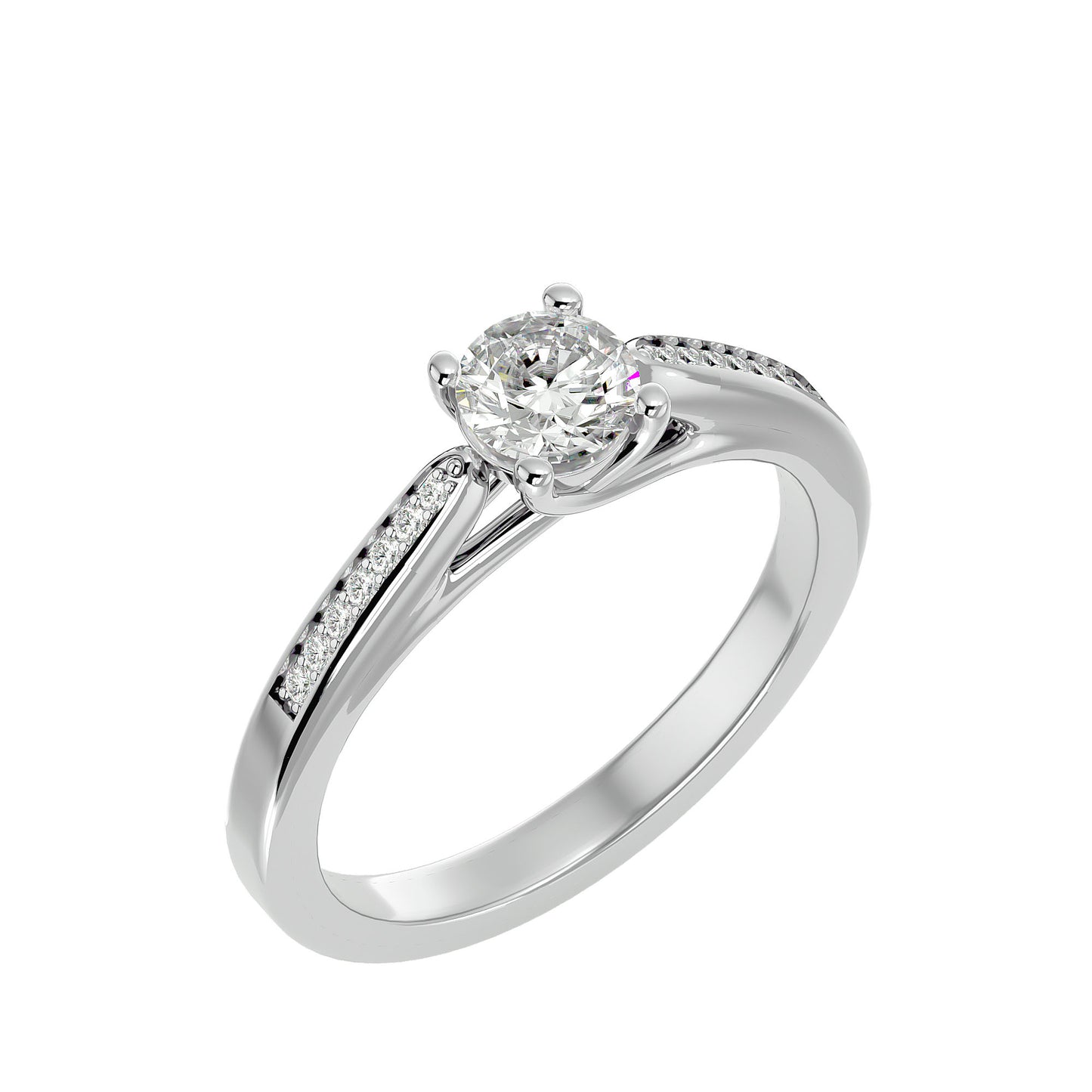 Chenoa soliatire diamond engagement ring
