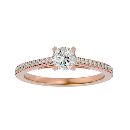 Selah soliatire diamond engagement ring