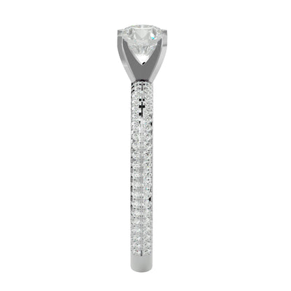 Galilee solitaire diamond engagement ring