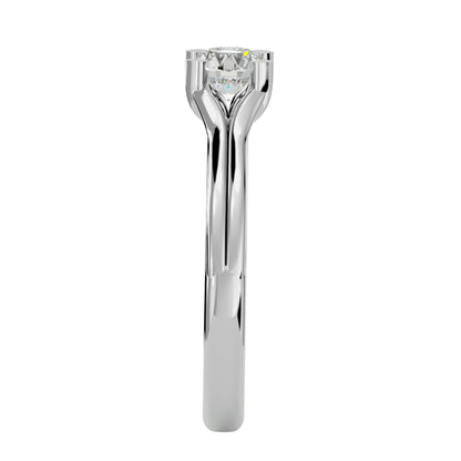 Bethany solitaire diamond engagement ring