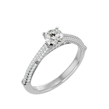 Jemima diamond engagement ring