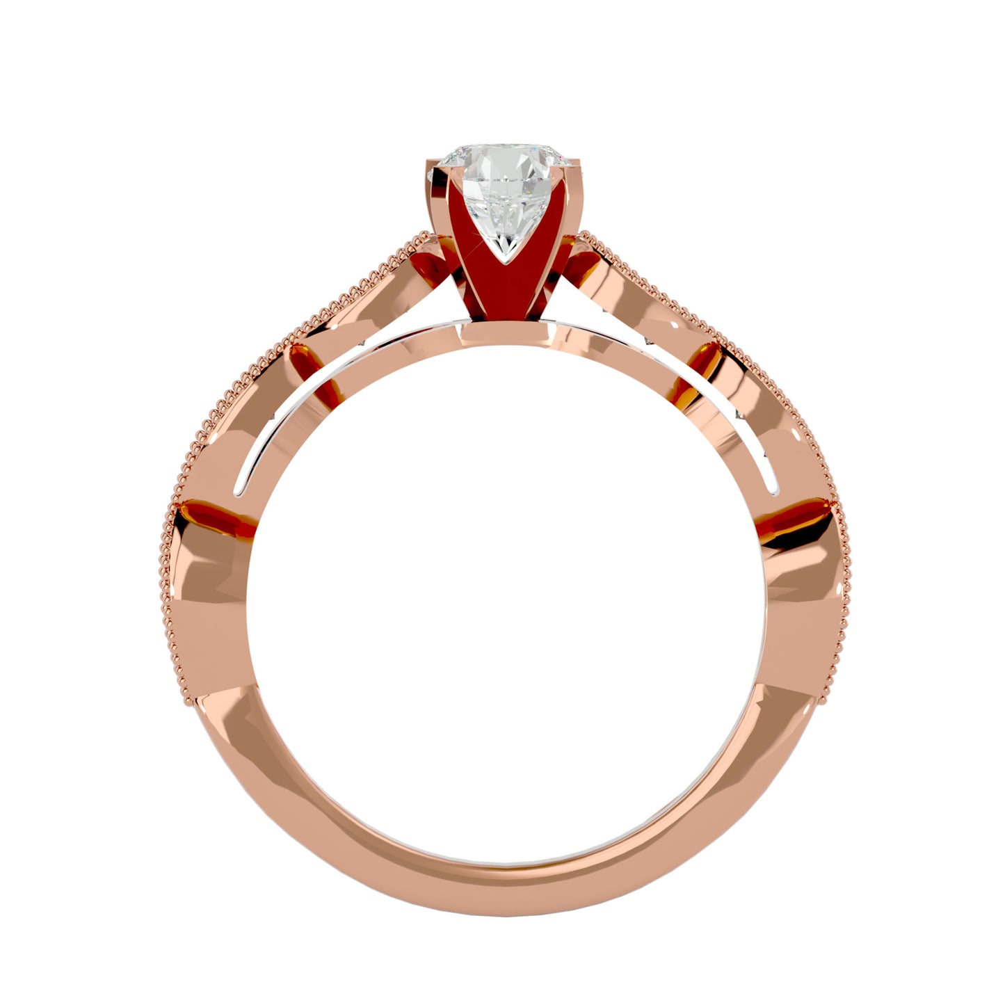 Eliana soliatire diamond engagement ring