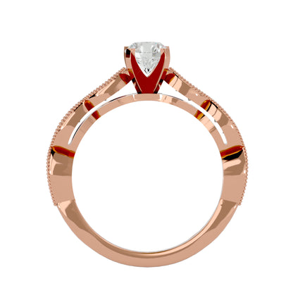 Eliana soliatire diamond engagement ring