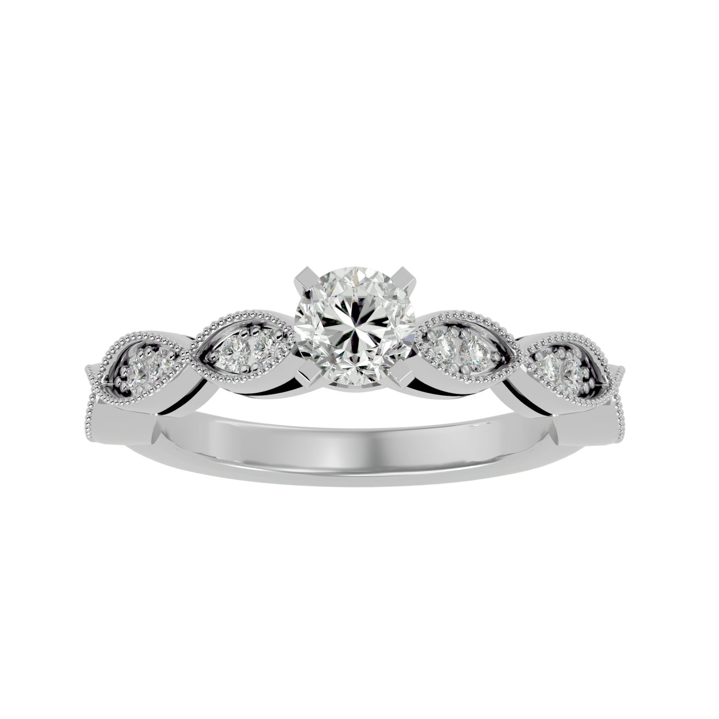 Eliana soliatire diamond engagement ring