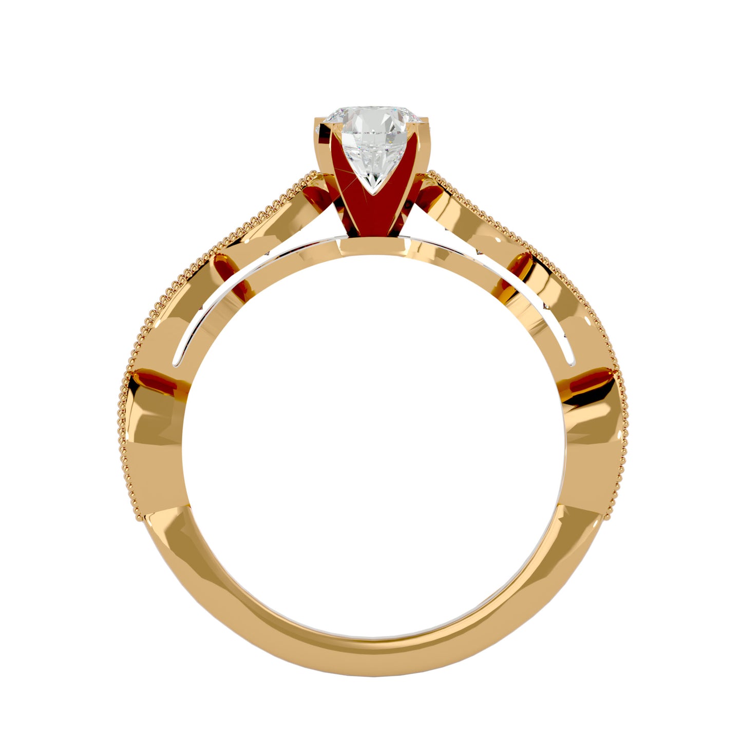 Eliana soliatire diamond engagement ring
