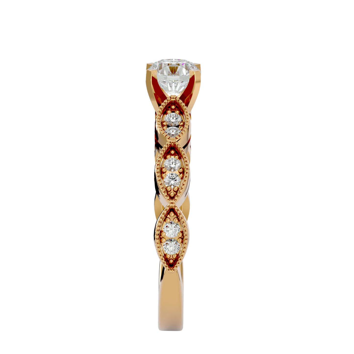 Eliana soliatire diamond engagement ring