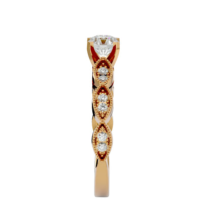 Eliana soliatire diamond engagement ring