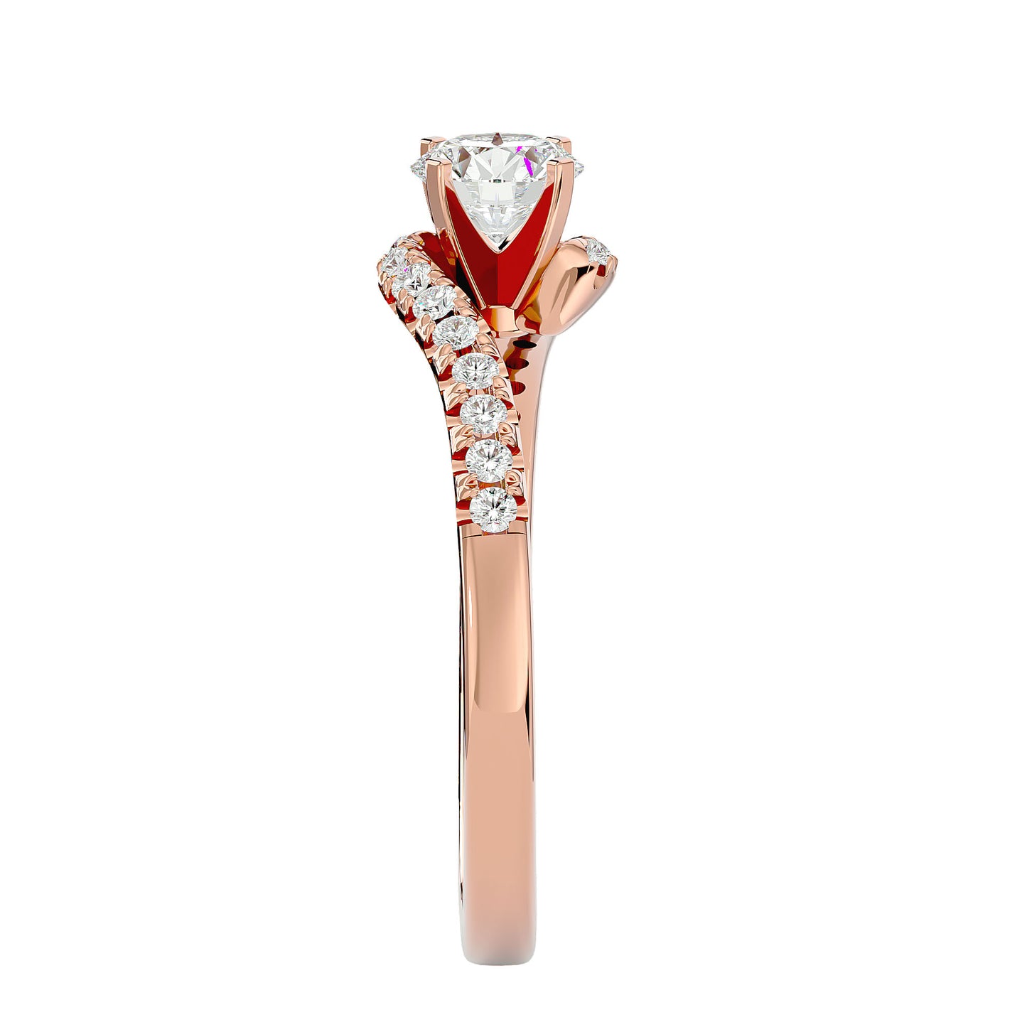 Zahira soliatire diamond engagement ring