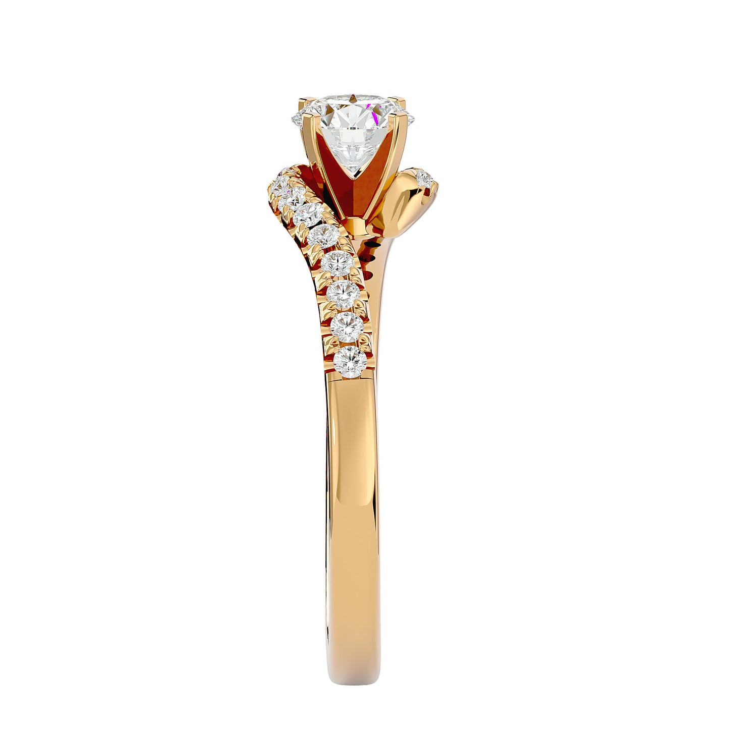 Zahira soliatire diamond engagement ring