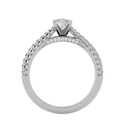 Ranya solitaire diamond engagement ring
