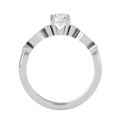 Dima solitaire diamond engagement ring