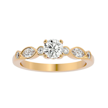 Dima solitaire diamond engagement ring