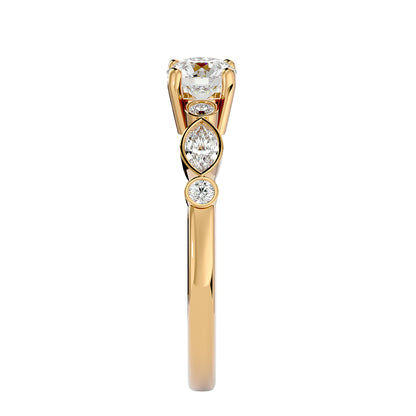 Dima solitaire diamond engagement ring