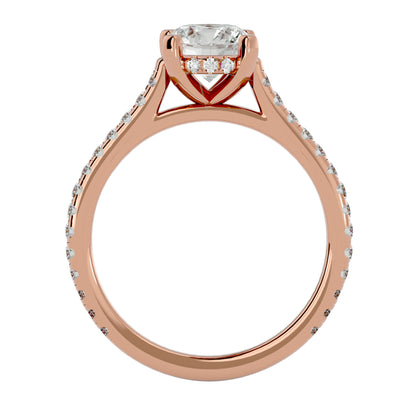 Zaynab diamond engagement ring