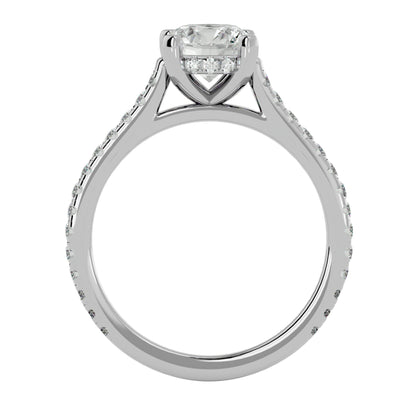 Zaynab diamond engagement ring