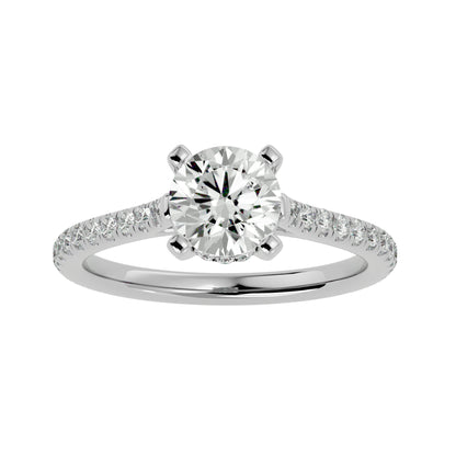 Zaynab diamond engagement ring