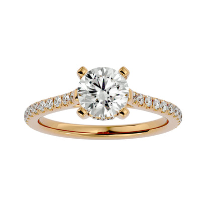 Zaynab diamond engagement ring