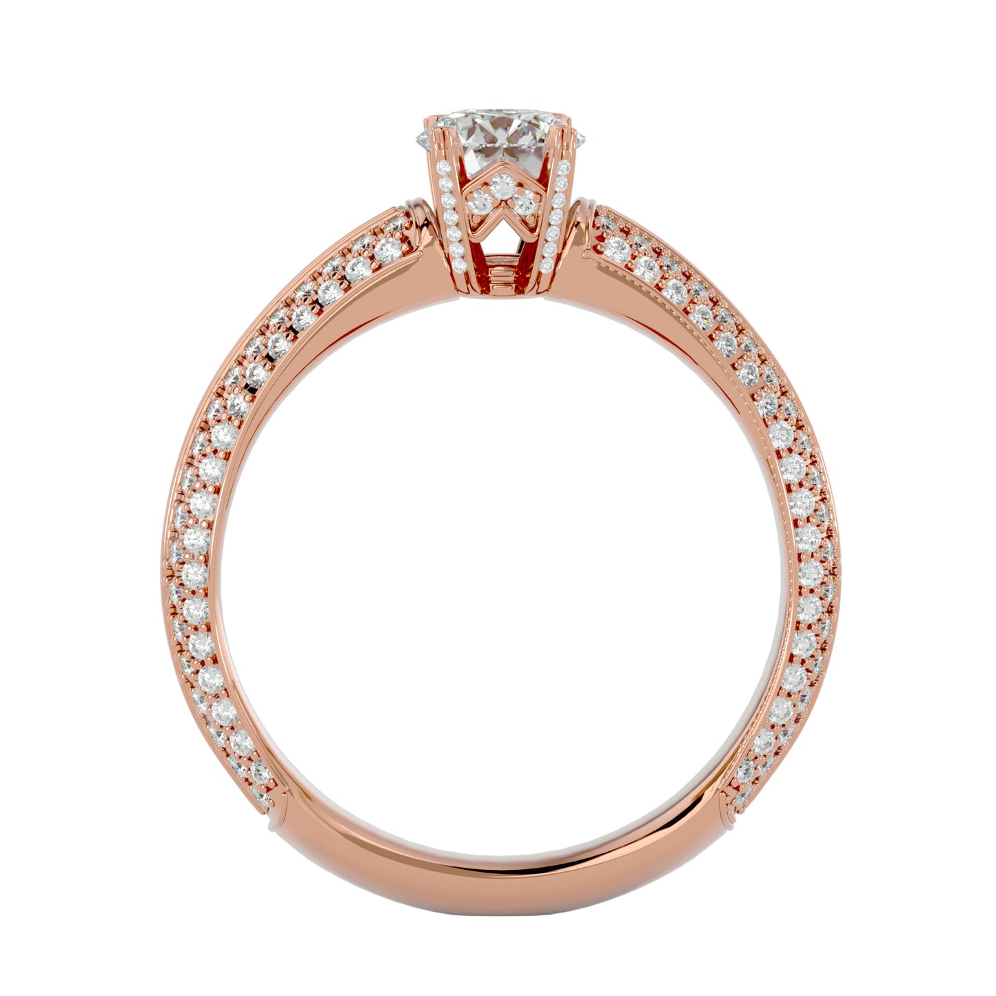 Thao diamond engagement ring