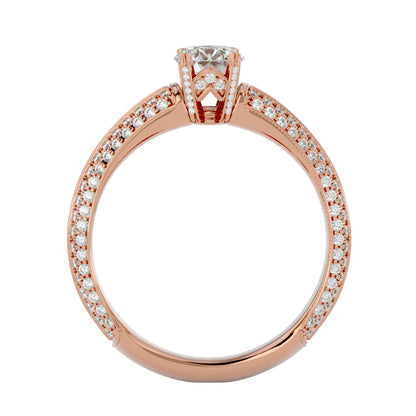 Thao diamond engagement ring