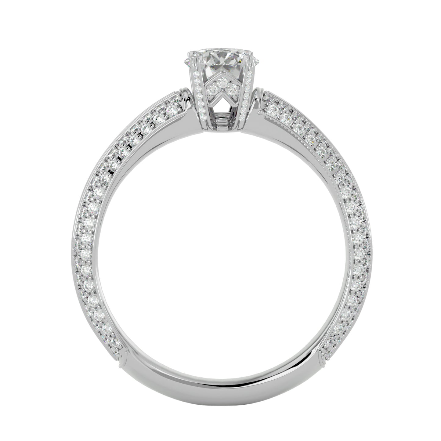 Thao diamond engagement ring