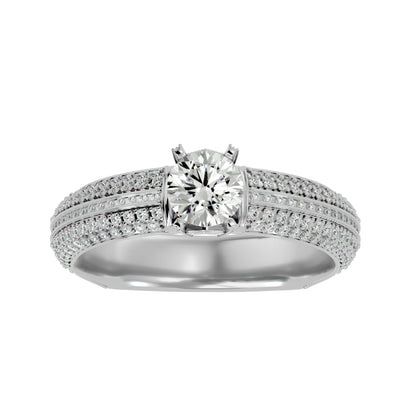 Thao diamond engagement ring