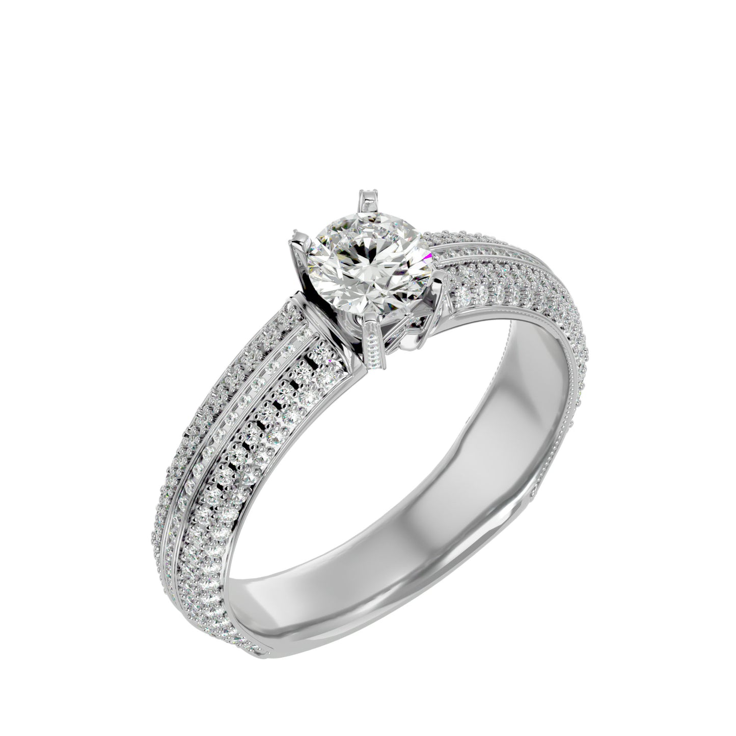 Thao diamond engagement ring