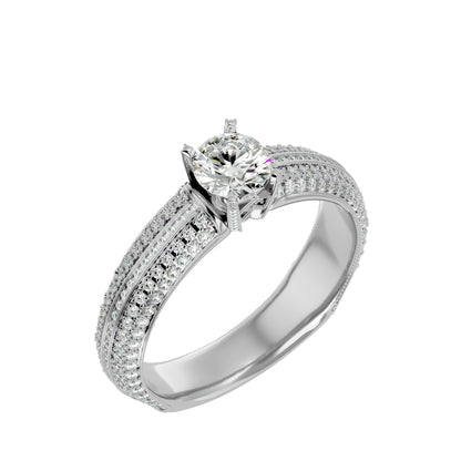 Thao diamond engagement ring